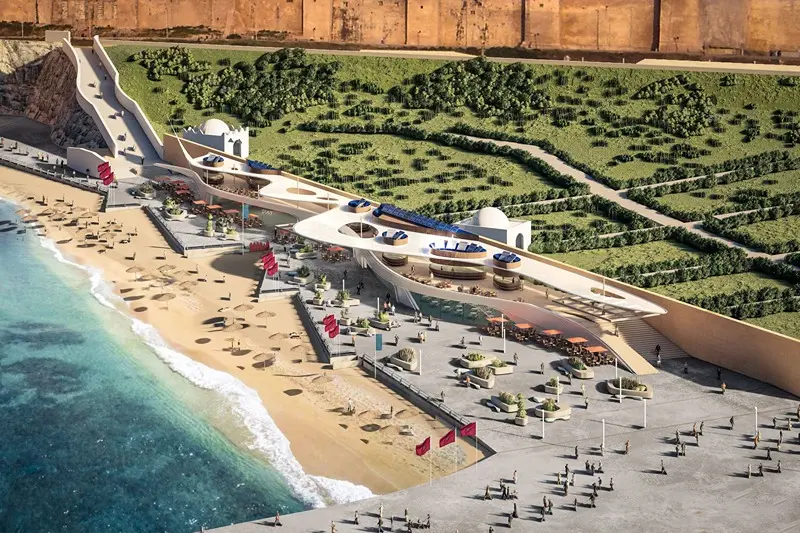 Le projet d’aménagement de la plage de Rabat dévoilé